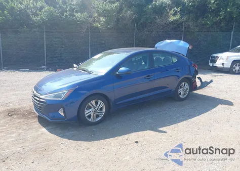 2019 Hyundai Elantra Sel z USA, uszkodzony, nr VIN 5NPD84LF0KH478250